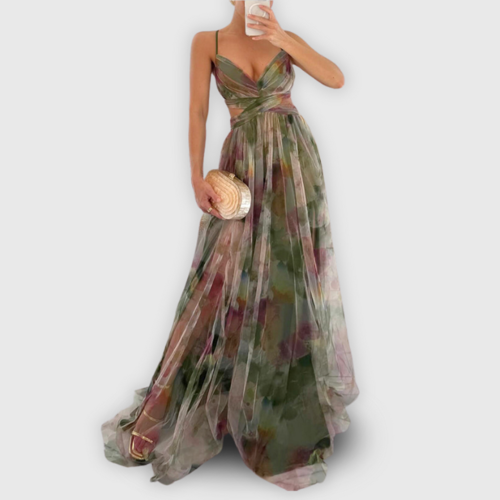 The Elara Sunset Dress