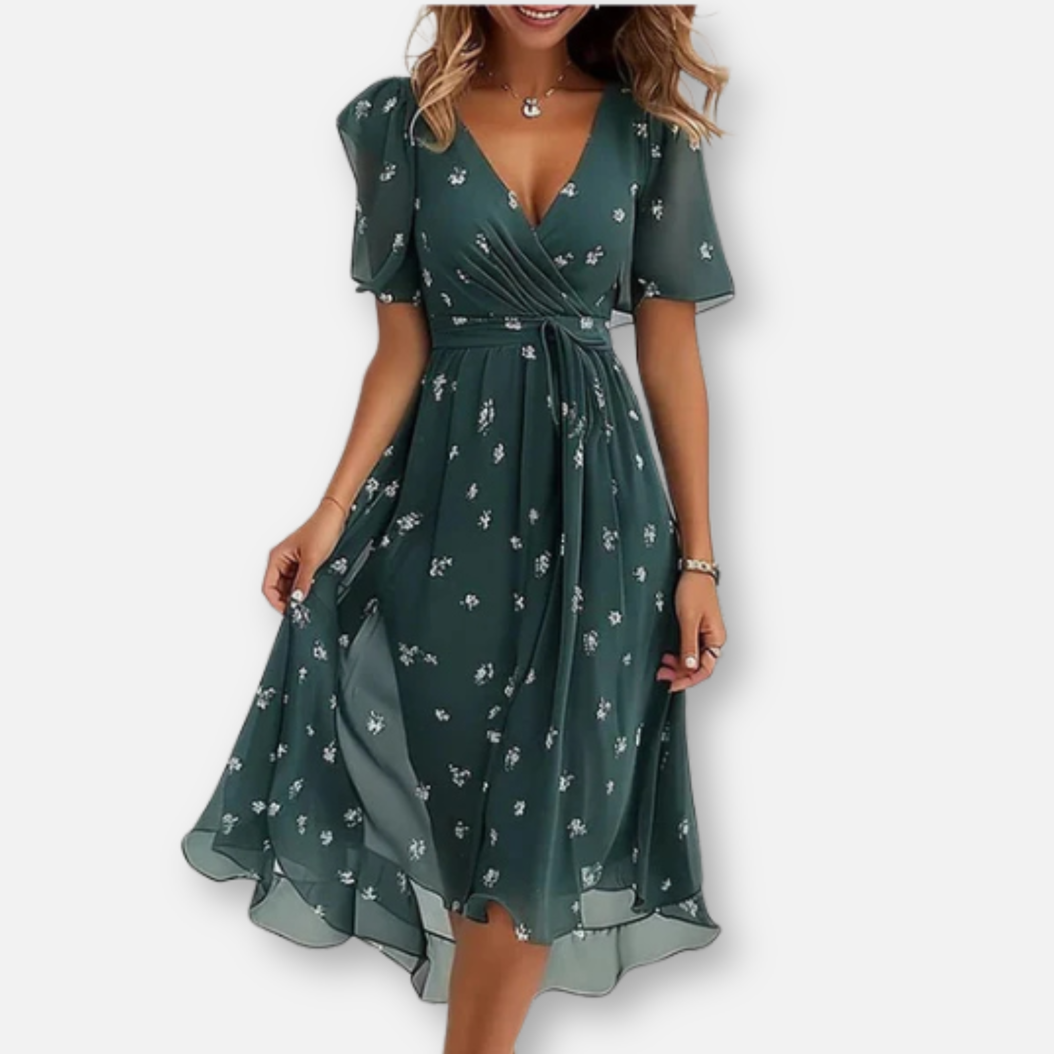 Carol | Elegant Colorfoul Dress
