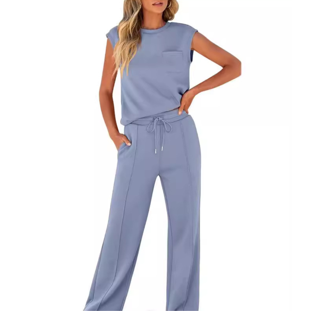 KAIYA | Casual Summer Soft Lounge Co-Ord