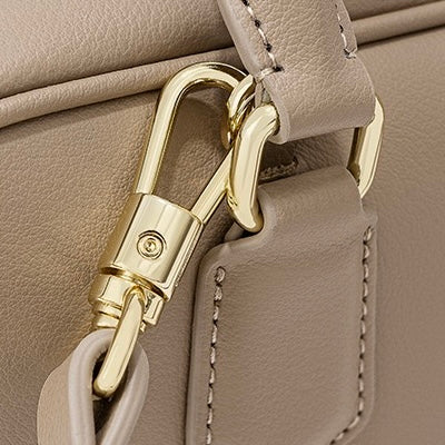 Vintage Genuine Leather Crossbody Handbag