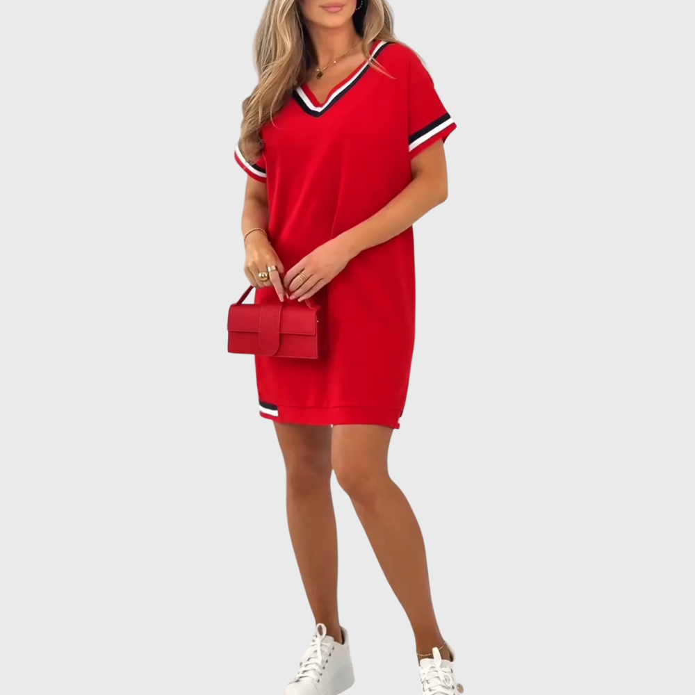 Clara | Short-Sleeve Everyday Dress