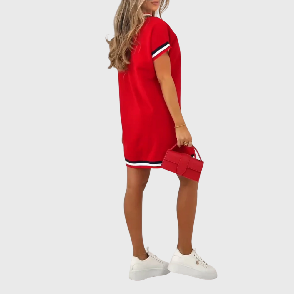 Clara | Short-Sleeve Everyday Dress