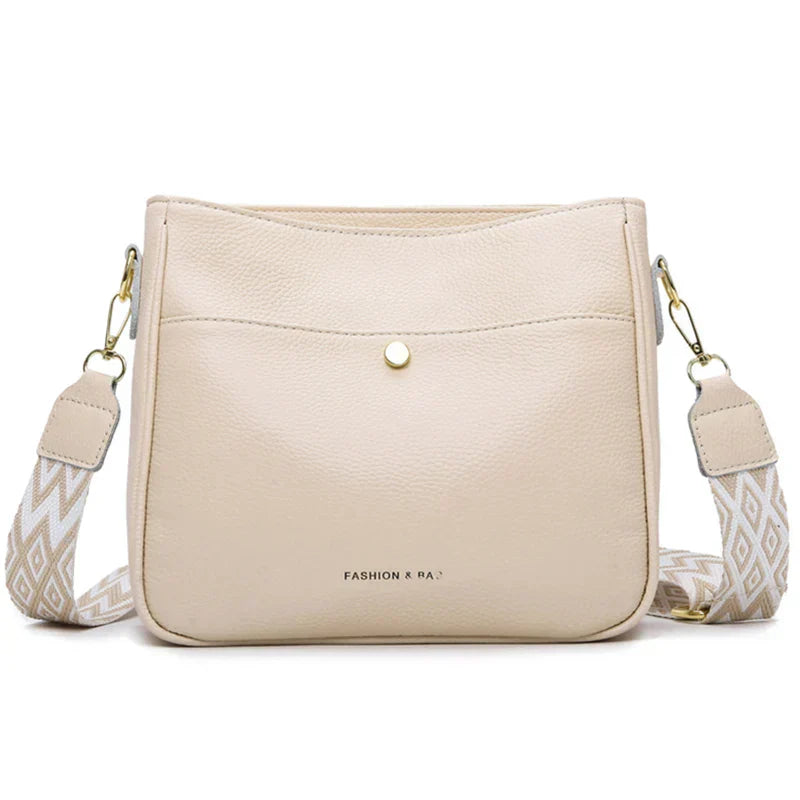 Juliet | Refined Leather Shoulder Bag