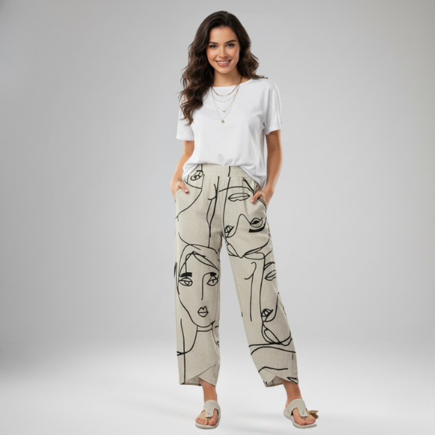 NADIA LINEN BOTTOMS