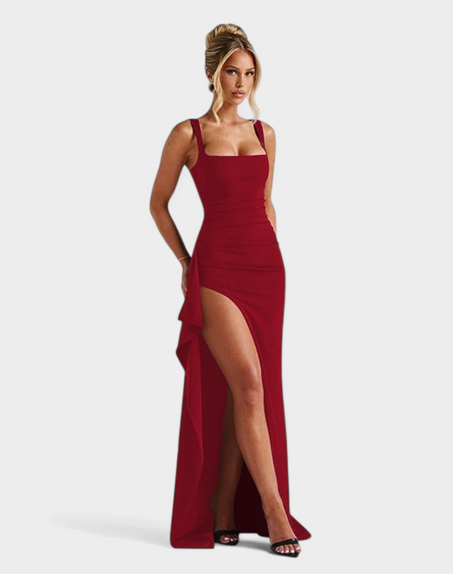Alira – Elegant Split Maxi Dress