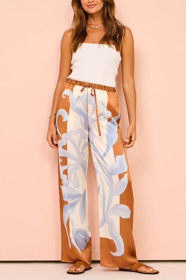 Calista Tie-Dye Floral Set