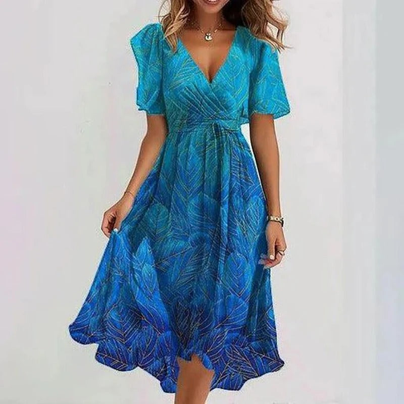 Carol | Elegant Colorfoul Dress