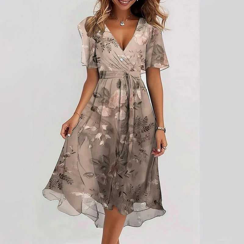Carol | Elegant Colorfoul Dress