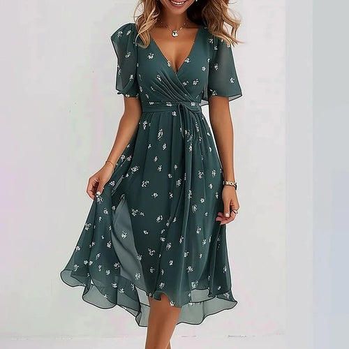 Carol | Elegant Colorfoul Dress