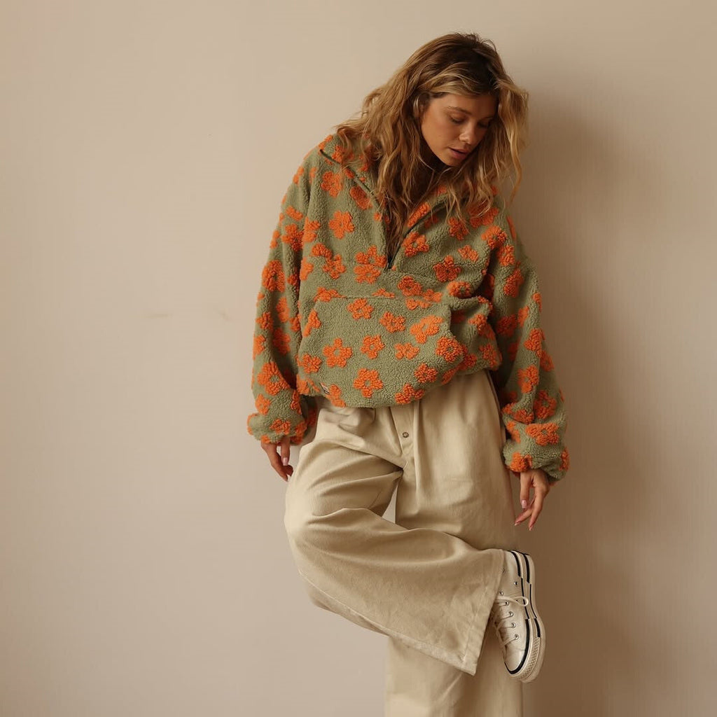 Aysha | Fleece Bloom Sweater