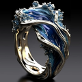 HELEN™ - Vintage Golden Ocean Wavy Ring